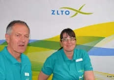 Michiel Werner en Carla Michielsen van ZLTO