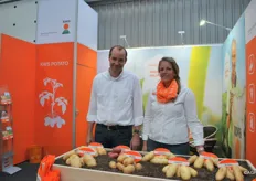 Marcel Arts en Lisette Staal van KWS Potato.