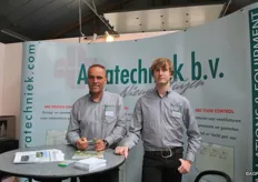 Richard Oosterling met Frank Huiberts van Agratechniek.