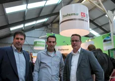 Gerard Bos, Pieter van Damme en Dim-Jan de Visser van de Tolsma-Grisnich Group.