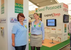 De dames van Potato Council: Sophie Lock en Claire Hodge