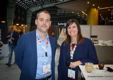 Martijn Kesteloo (DOOR Partners) en Anne Jancic (BASF Vegetable Seeds)