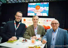 Harm-Jan Eikelenboom van The Greenery, Hans Verwegen van Enza Zaden & Paco Borras, consultant