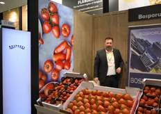 Ercan Dilibüyük van Bosporus. Het im- en exportbedrijf staat voor het eerst op het Belgisch paviljoen op de Fruit Logistica. Ercan keek uit naar een mooie beurs
