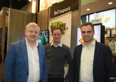 Simon Wouters, Dieter Derwael en Ruben Claes van Bel'Export en New Green