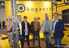 Bogaerts Greenhouse Logistics: Tim Jacobs, Sem en Hans van Gellecum, Mattijs van Loon en Leon Verkoelen.