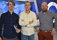 Marnix Post, Niels Engelvaart en Nico van der Wel van Quality Pack.