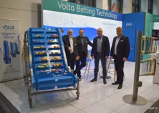 Hans Augusteijn, Stephan Pöltl, Pieter Baane, Poul Jensen van Volta Belting Technology.