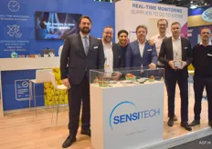 Sensitech team; Umberto Barile, Jan-Pieter Boot, Omar Rbhi, Tom Schobbe, Luke Ives, Andreas Tittel en Philippe Crassous.
