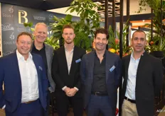 Het team van Europe Retail Packing / Varekamp Coldstores met Raymond van der Burgh, Willem Nowee, Pascal Kouwenhoven, Menno Reijgersberg en Omar Kamp