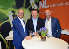 Hugo Nijgh van Sercom, Pieter-Jan Overkamp van Hortilife en Michel Bartelin