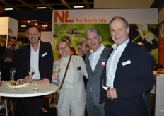 Olaf van Dooren en Adriaan van Beek van de Laat Koudetechniek en Nicole van Kessel van BG Door.