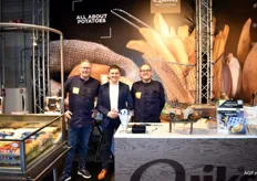 Het Quiks team met Kees Veldhoven, Marco van Helden en vaste bakker Kees van der Burg