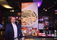 Kristof van Glabeke van Lutosa, een Belgische frietleverancier en ook al goed vertegenwoordigd in Nederland. 