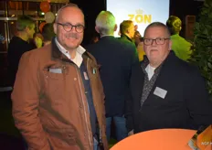 Jan van den Ham van Erzeugergroßmarkt NRW en John Lenders van Bouten&Lenders