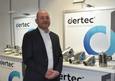 Mark Noest van Dertec, zij leveren aandrijfcomponenten voor transportbanden en machines.