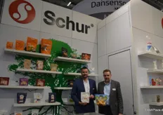 Steffen Beck en Jesper Dalgaard van Schur Systems. Het Deens-Duitse verpakkingsconcern is een vaste waarde op de beurs.