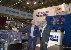 Torsten Brocks en Roland Ludwig van Fuji Packaging.