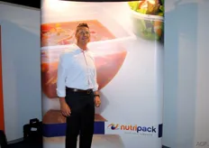 Leo Klapwijk van Nutripack Benelux. Zij produceren kunststof verpakkingen en andere spuitgietproducten voor de foodindustrie, groothandel, institutionele markt en horeca.