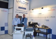 Bradley en Rob Snel van Dalosy. Voorheen onder de nam LogiLabel worden printers en etiketten geleverd.