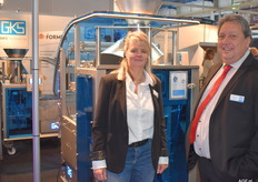 Karin Peels en Roland Witvoet van GKS Packaging.
