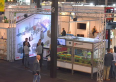 Zicht op de evenementenhal.