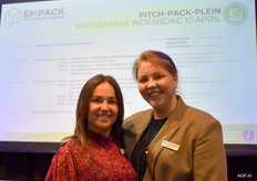 Sharon Haans en Roos Ouwerkerk van Easyfairs Nederland zijn content coördinator rond het Empackprogramma.