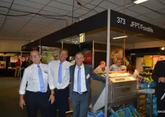Dick Jansen, Hans Vos en Jos Eikenaar van JFPT/Foodlife hadden er zin in!