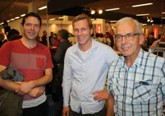 Wilbert, Nico en Anton van Wijk hadden een thuiswedstrijd