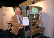Jacques Janssen van Multiweigh Benelux, high- performance combinatie weegautomaten.