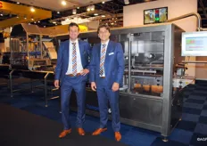 Barry Moeleker en Marco de Koster van Tramper Technology na een drukke bezochte donderdag.
