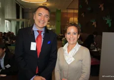 Ramon Rey (ARC Eurobanan S.L.) en Vanessa Garrido Murciano (Tecnidex)