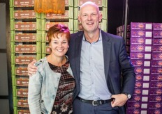Gerard van den Bos met z'n vrouw
