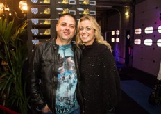 Jacob Mauritz met z'n vrouw Miranda