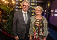 Aad van Daalen en z'n vrouw