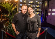 Floris van Adrichem en Kim van Geest