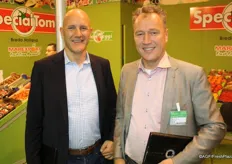 Ook Tommies verkrijgbaar bij SpecialTom, dus Auke Smit en Jan Zegwaard van Greenco komen even kijken