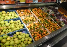 In 1 supermarkt waren toch clementines met blad te vinden.