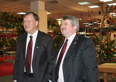 Martin Olde Monnikhof van het ministerie van LNV en Jan Wicher van Heerde van Dynamic Solutions Global Partners.