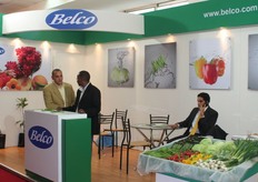 De stand van Belco.