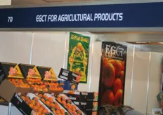 De stand van EGCT for Agricultural Products. Voor meer informatie: Mohammed El Dessoukey EGCT for Agricultural Products 600, Horia avenue, Zizinia Alexandria (Egypte) Tel.: +2 3 584 43 45 Fax: +2 3 584 43 48 www.egctfresh.com