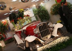 In hetzelfde gebouw was er ook een sierteeltbeurs, dus waren er vanzelfspreken veel bloemen te bewonderen.