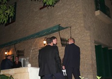 Na afloop van de beurs waren de Nederlandse en Libanese delegatie uitgenodigd voor een borrel bij Herman van Wissen thuis.