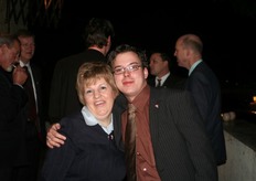 Ook Patricia de Jonge wilde met mij op de foto.