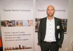 Davids Stael van Toyota Material Handling Belgium.