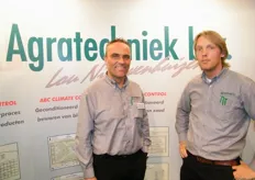 Richard Oosterling en Jan-Martin Wagenaar van Agratechniek.