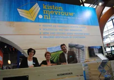 Elvira Wieland, Tineke Douwes en Bertjan Bruin van Kisten Mevrouw.