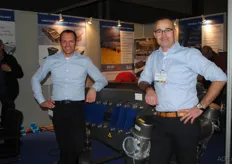 Jaco van der Jagt en Marinus de Bruijn van Foodeq Engineering. Zij zijn gespecialiseerd in triltechniek.