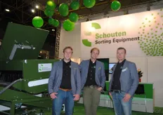 Rob Bolding, Hans Langedijk, en Bram Jansen van Schouten Sorting Equipment.