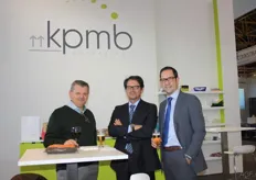 Verpakkingsleveranciers KPMB. Van links naar rechts: Michiel Bulcke, Jose Maria Meseguer en Koen Peeters.